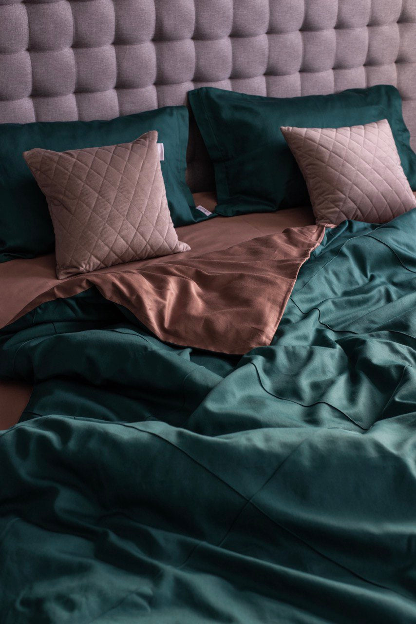 Duvet cover set "Baltic" single coloured