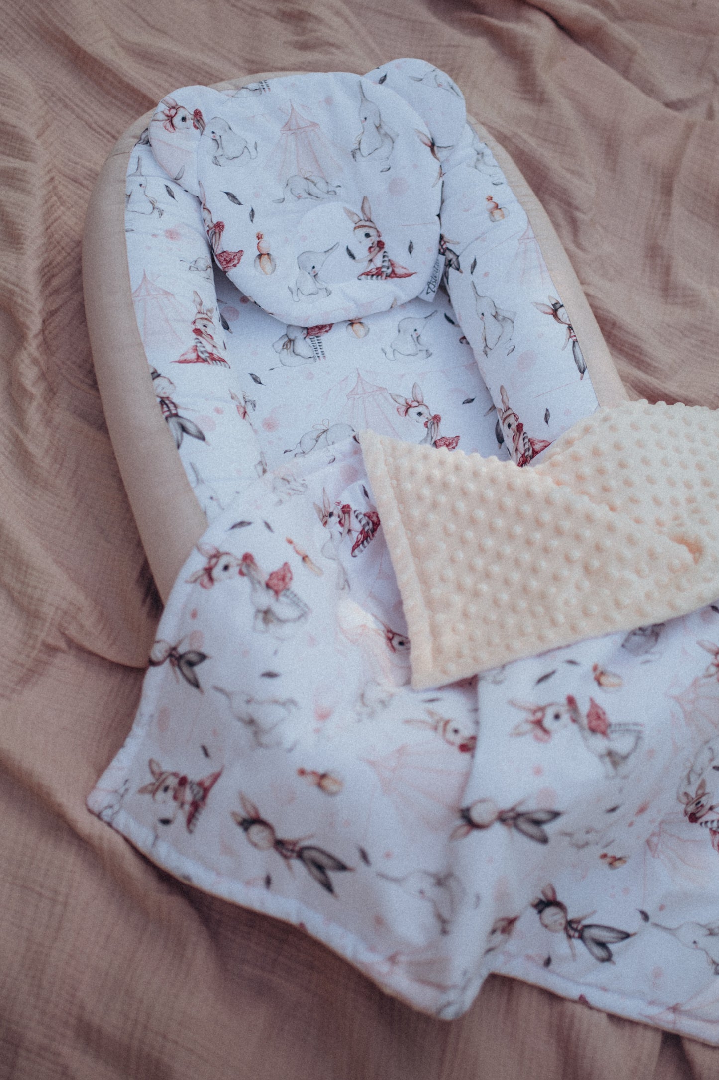 Fleece & Cotton children blanket "Dumbo"