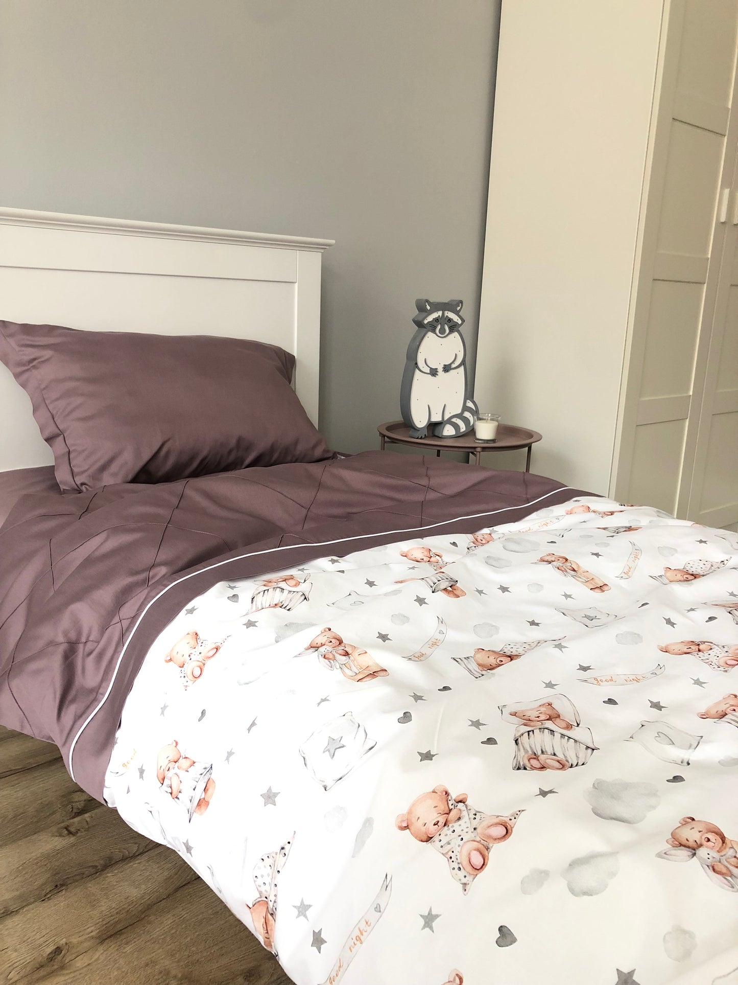 Duvet cover set "Sleepy bears"