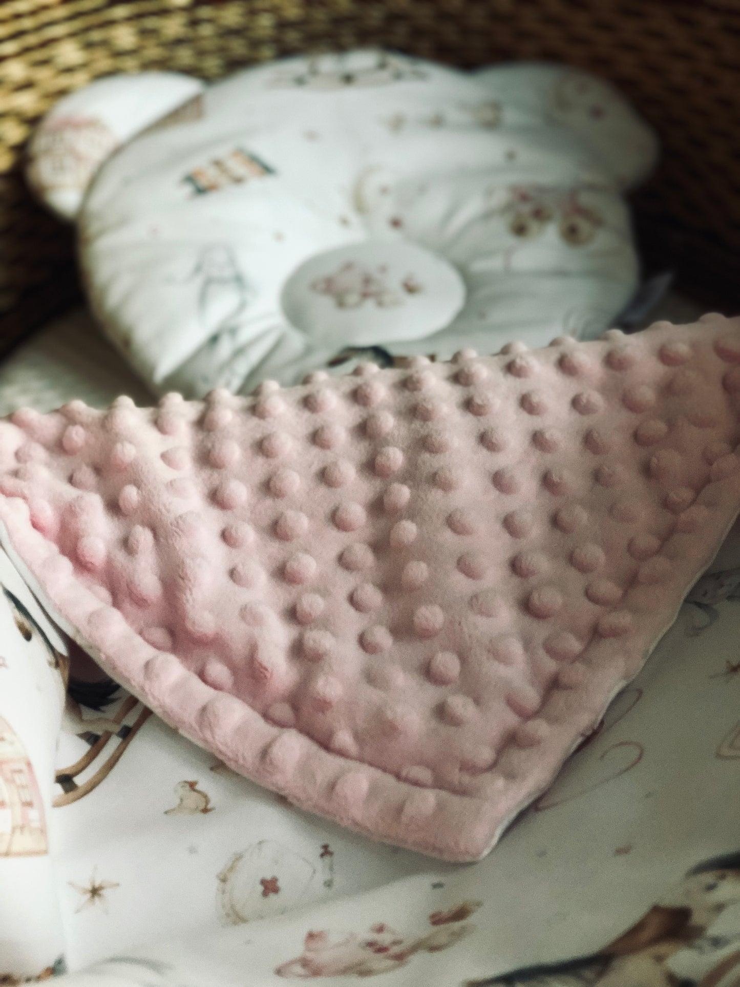 Fleece & Cotton children blanket "Toys for girls"