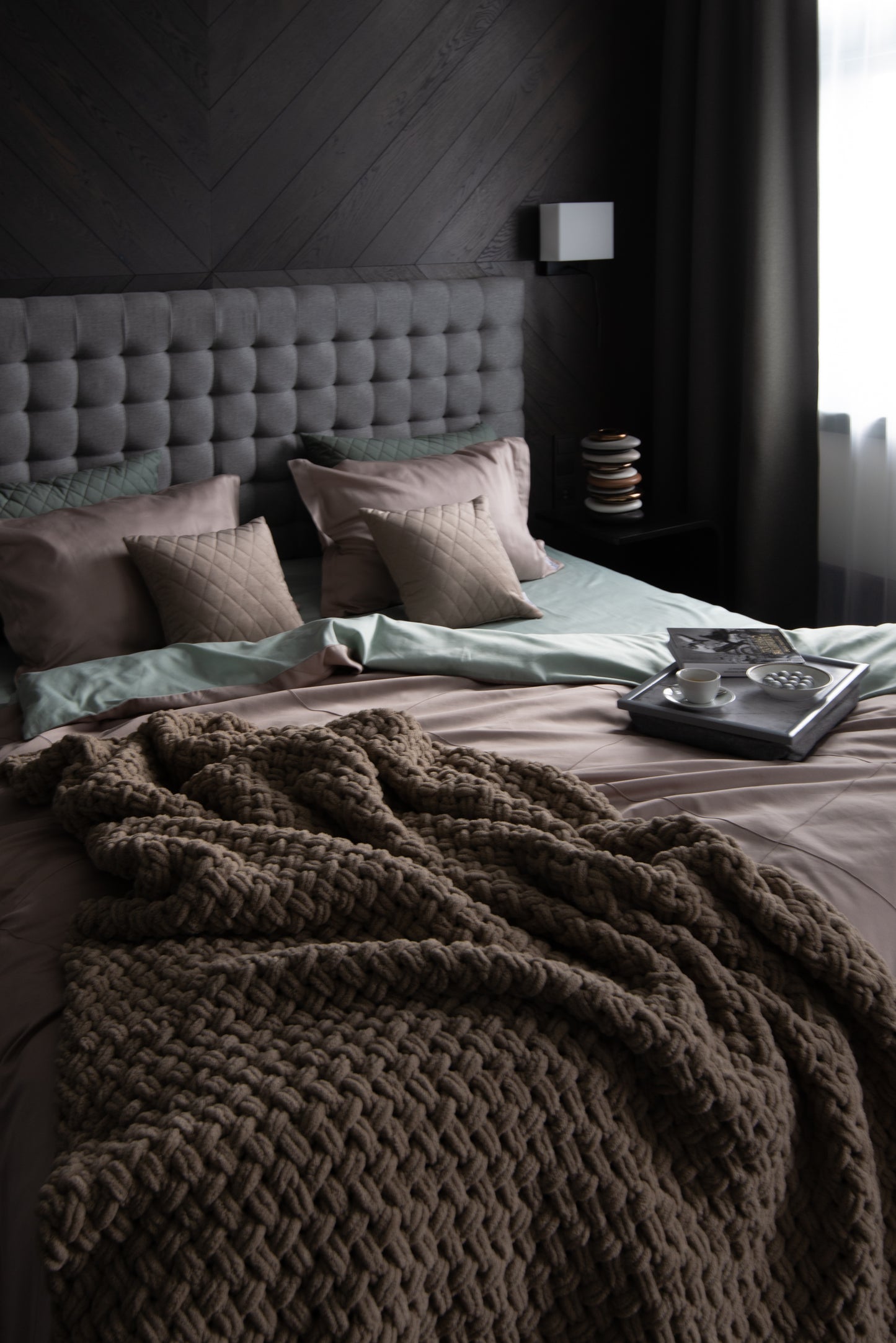 Duvet cover set "Nordic" in two colours