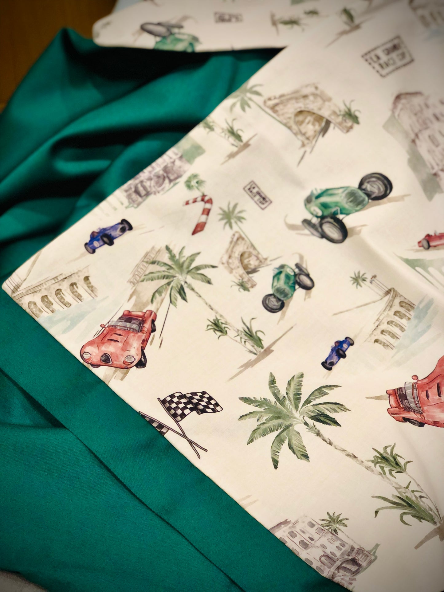 Gultas veļas komplekts "Retro cars"