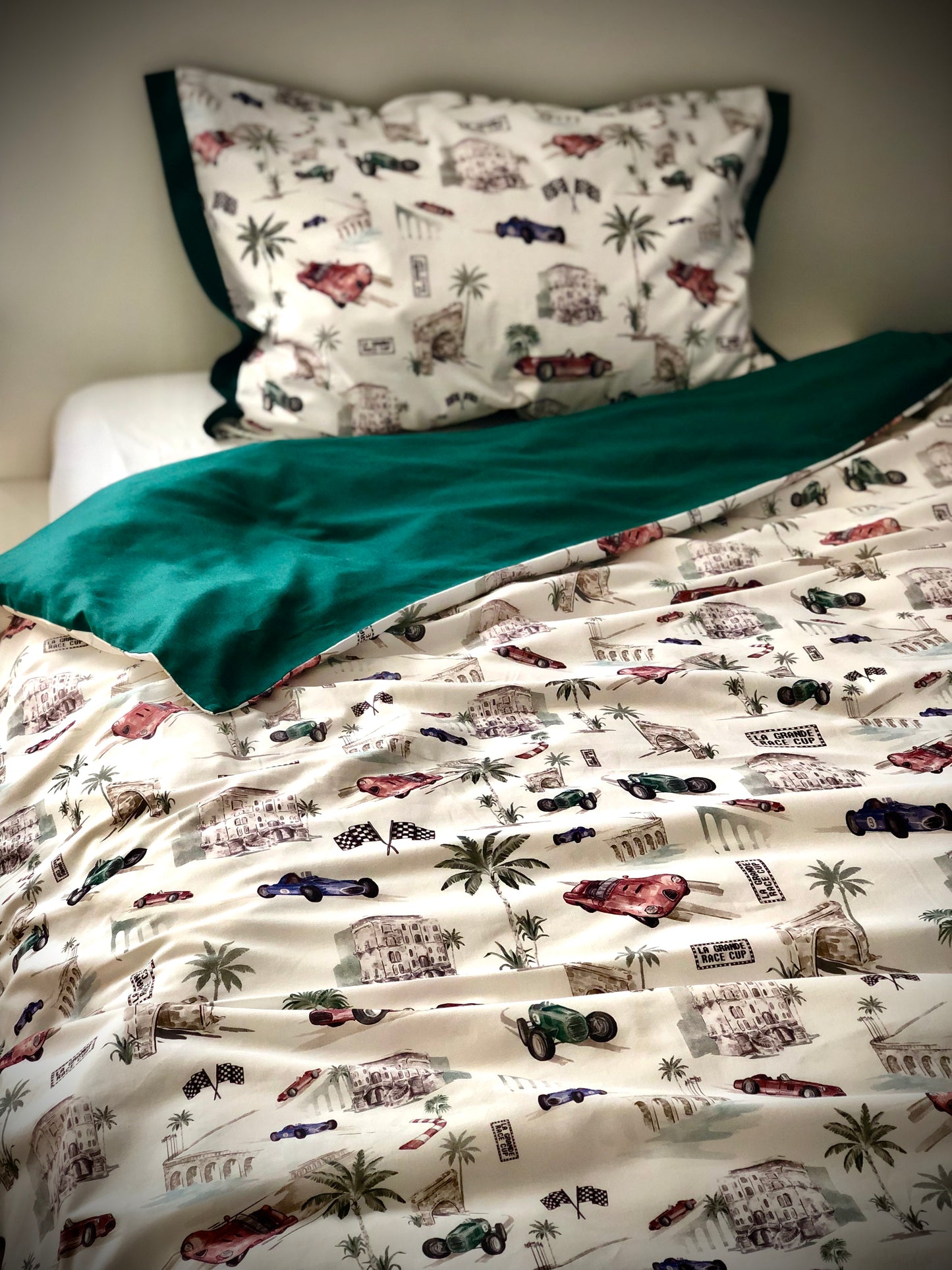 Duvet cover set "Retro cars"