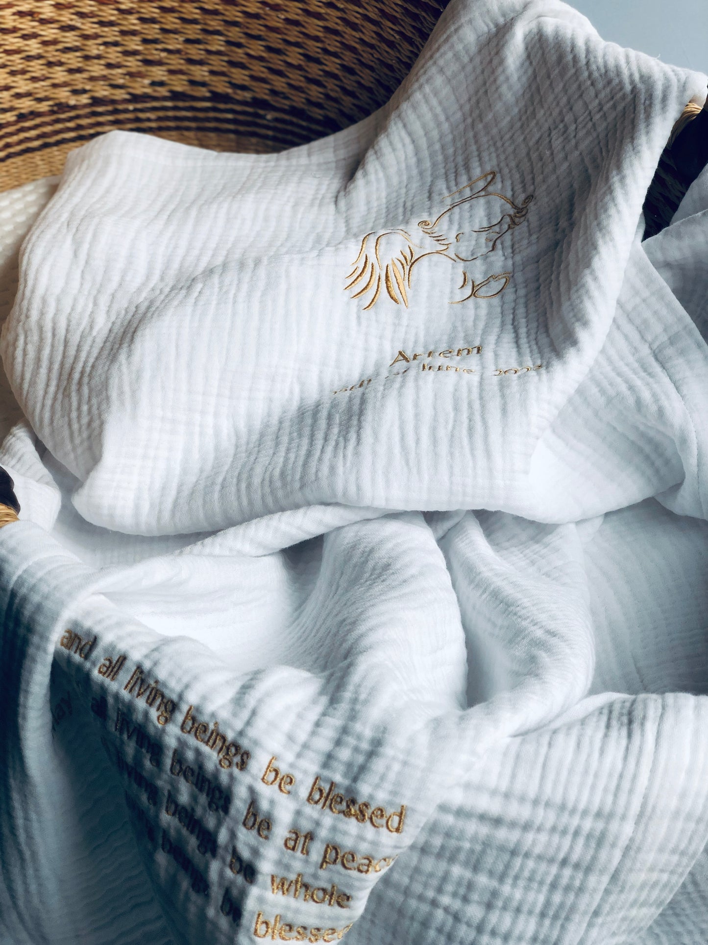 Muslin blanket